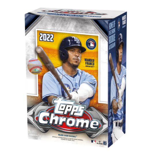 2022 Topps Chrome Baseball Blaster Box