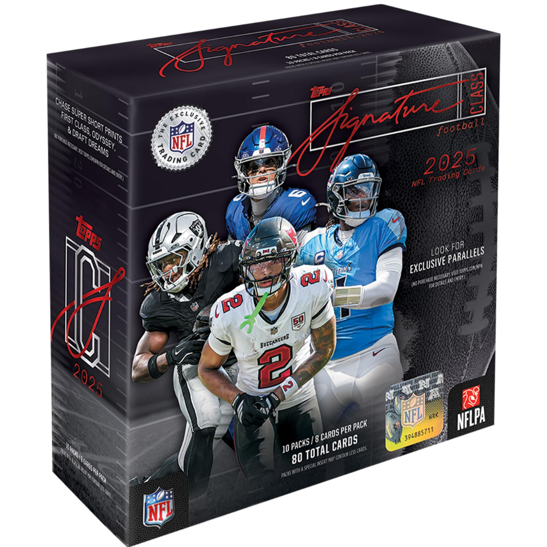 Topps Signature Class Football 2025 NFL  Mega Box