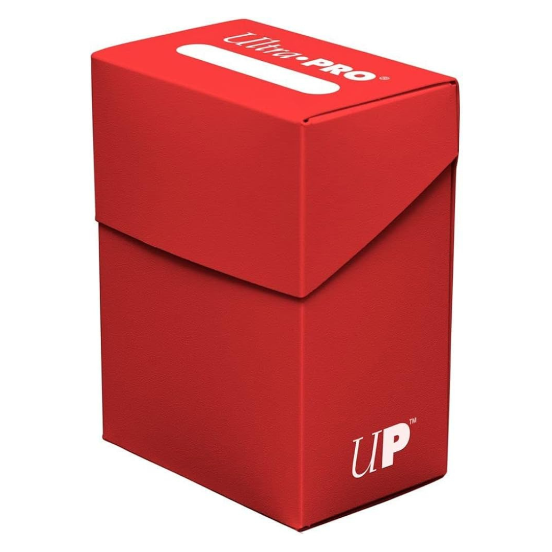 Ultra Pro Deck Box Solid Red 80 Card