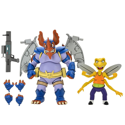 Teenage Mutant Ninja Turtles NECA Wingnut and Screwloose