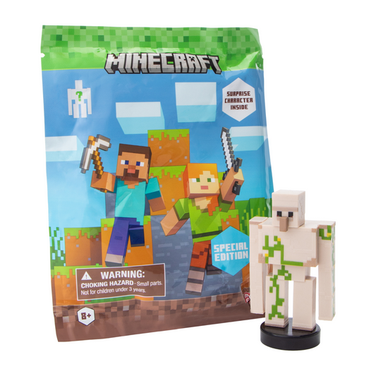 Minecraft Flocked Figures Stampers - 1 PACK