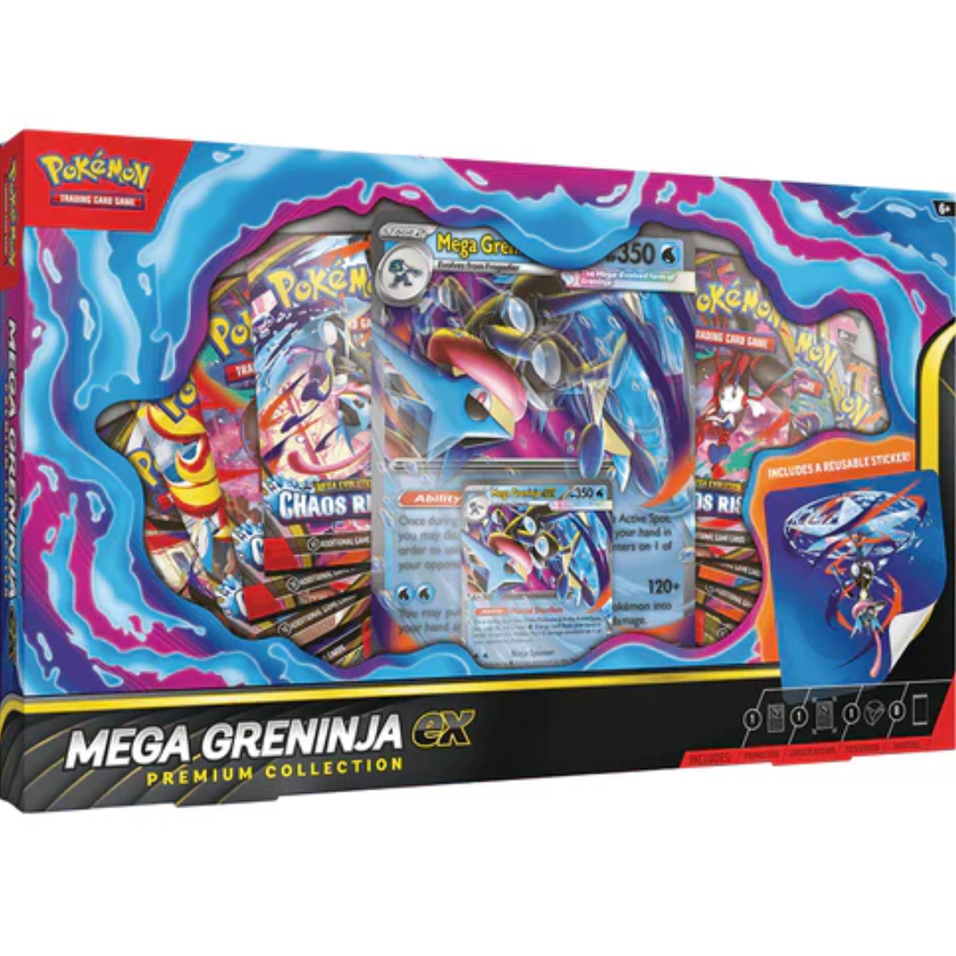 Pokemon Mega Greninja ex Premium Collection Box