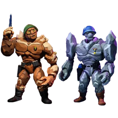 Teenage Mutant Ninja Turtles NECA Traag & Granitor