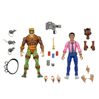 Teenage Mutant Ninja Turtles NECA Rat King vs. Vernon