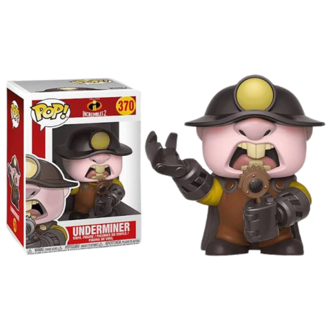 Funko Pops Incredibles 2 Underminer 370