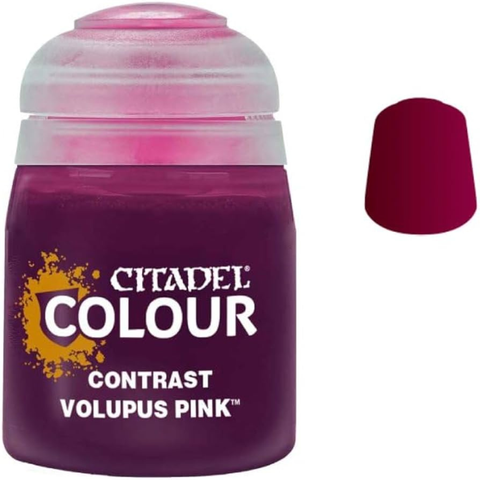 Games Workshop Warhammer Paint Citadel Contrast Volupus Pink 18ML