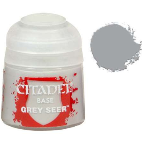 Games Workshop Warhammer Paint Citadel Base Grey Seer 12ML