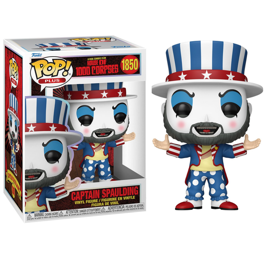Funko Pop Plus Horror House Of 1000 Corpses Captain Spaulding #1850