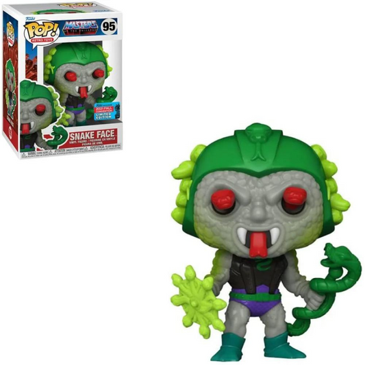Funko Pop Master of the Universe MOTU Snake Face 95 2021 Fall Convention
