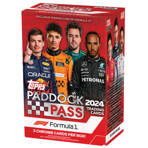 Formula 1 Topps Paddock Pass 2024 Blaster Bundle