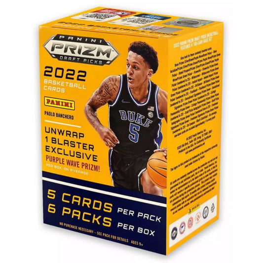 NBA Panini 2022 Prizm Draft Picks Basketball Trading Card BLASTER
