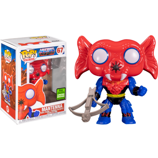Funko Pop Master of the Universe MOTU Mantenna 67 2021 Spring Convention