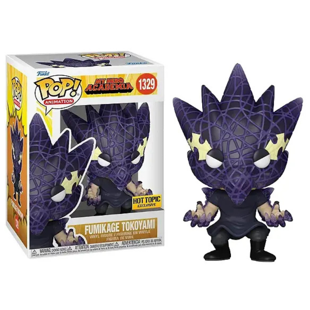 Funko Pop Anime My Hero Academia Fumikage Tokoyami 1329 Hot Topic Exclusive