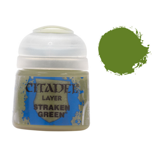 Games Workshop Warhammer Layer Straken Green 12ML