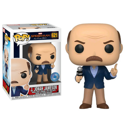 Funko Pop Marvel Spider-Man J. Jonah Jameson 621 Pop in a Box