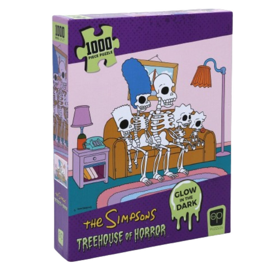 Puzzle The Simpsons Treehouse of Horror Skeleton Couch Gag 1000 PCS