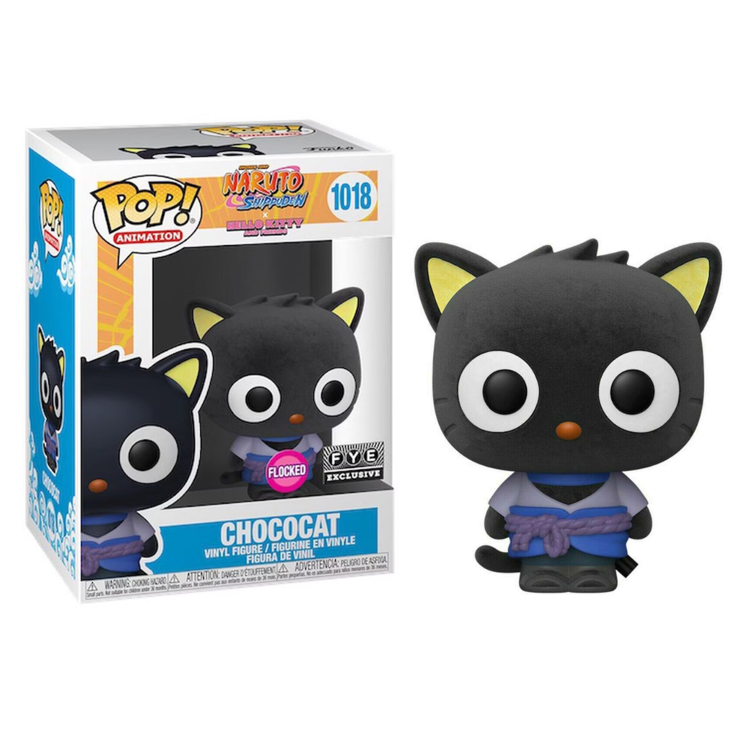 Funko Pop Anime Naruto Shippuden Chococat 1018 Special Edition Flocked