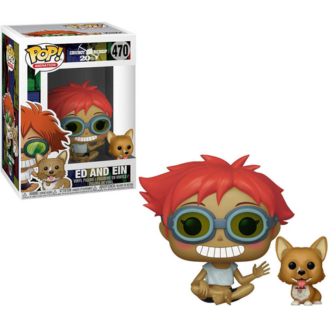 Funko Pop Cowboy Beebop 20th Ed and Ein 470