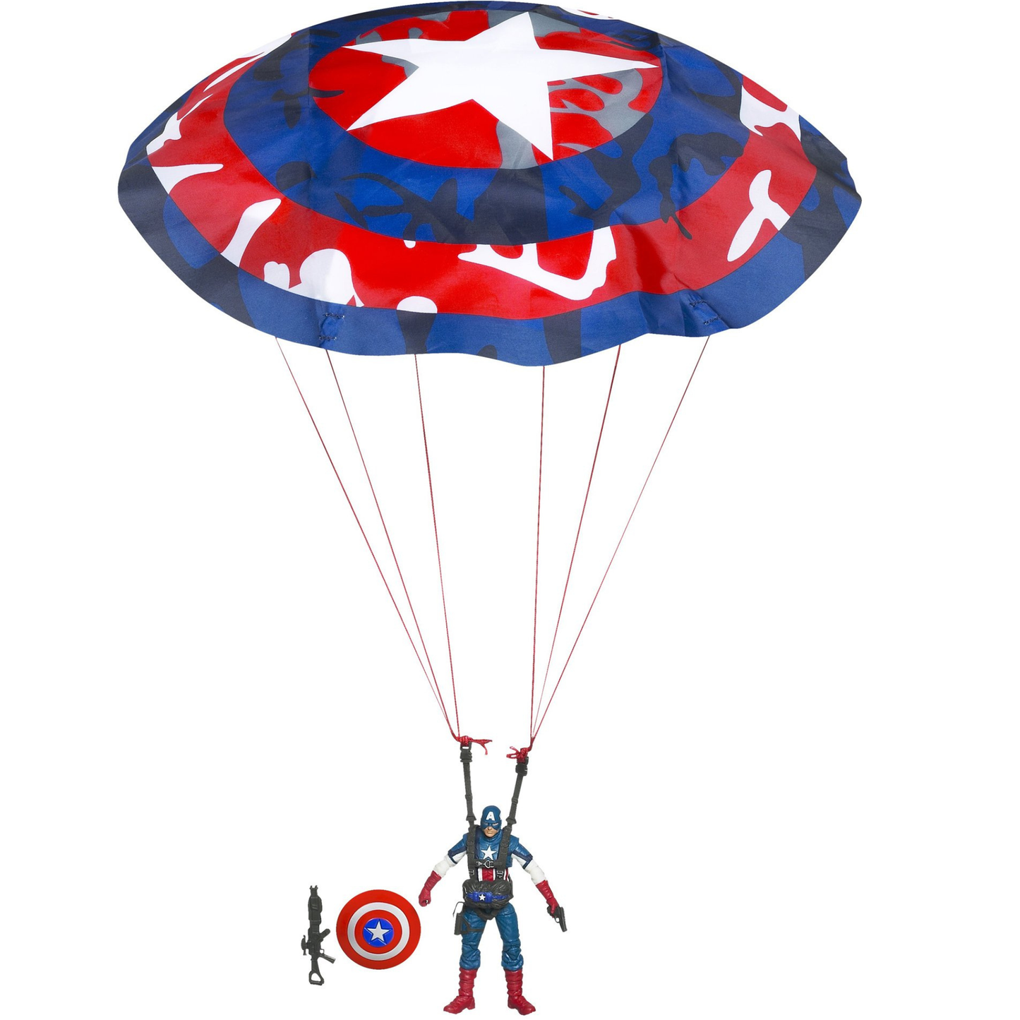 Marvel The Avengers Captain America Aerial Infiltration Mission Figure 4 Inches