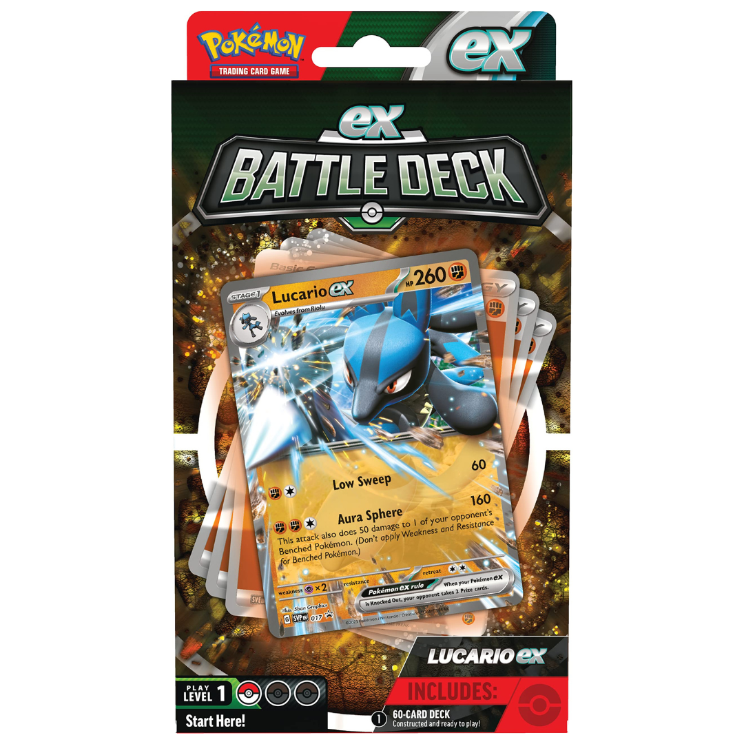Pokemon Lucario EX Battle Deck
