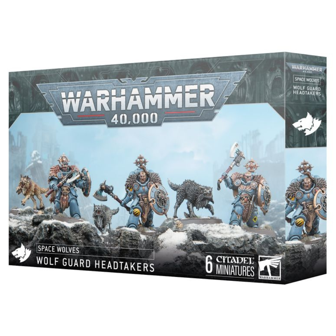 Games Workshop Warhammer 40K Space Wolves Wolf Guard Headtakers