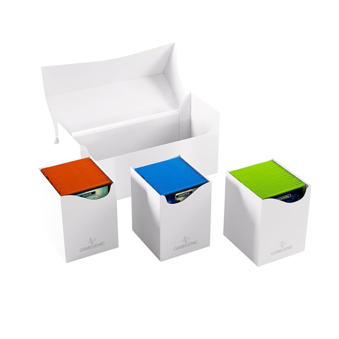 Deck Box: Triple Deck Holder 300+XL: White (300 ct)