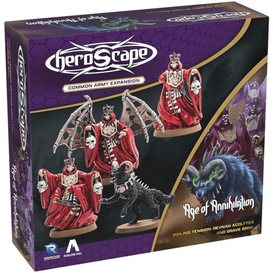 HEROSCAPE REVNAN ACOLYTES AND GRAVE GRIM ARMY EXPANSION