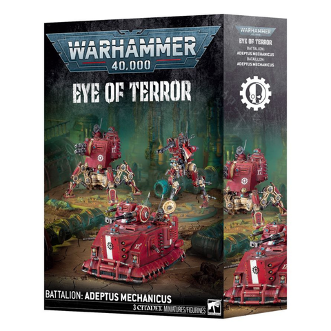 GAMES WORKSHOP WARHAMMER 40,000 40K EYE OF TERROR BATTALION:ADEPTUS MECHANICUS