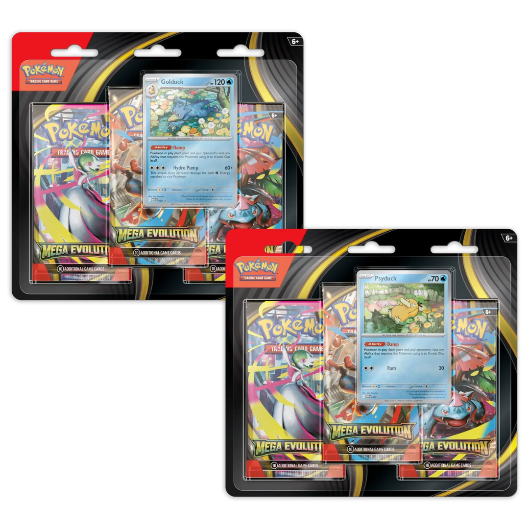 POKEMON ME01 MEGA EVOLUTION 3-PACK BLISTER