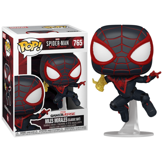 Funko Pop Marvel Spider-Man Miles Morales Miles Morales (Classic Suit) 765
