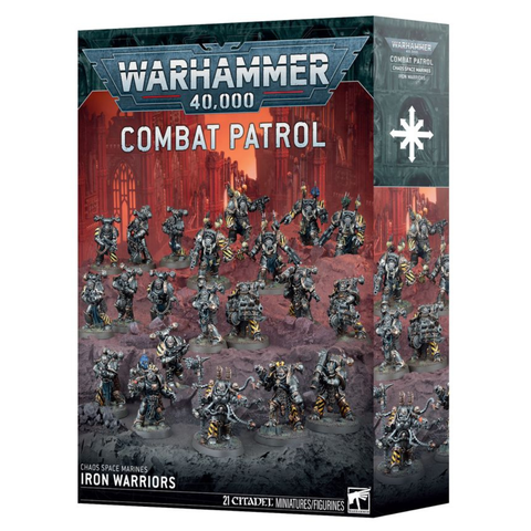 GAMES WORKSHOP WARHAMMER 40,000 40K COMBAT PATROL: IRON WARRIORS