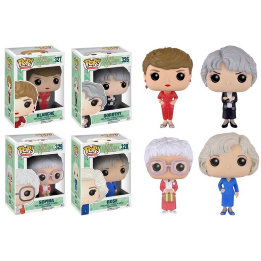 Funko Pops! TV Shows The Golden Girls SET of 4