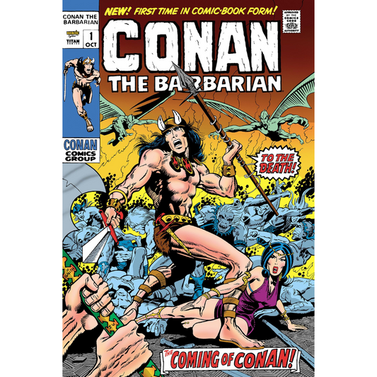 COMIC TRADE CONAN BARBARIAN ORIGINAL OMNIBUS REG HC VOL 01