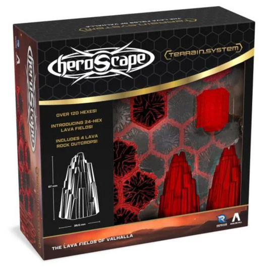 HEROSCAPE THE LAVA FIELDS OF VALHALLA TERRAIN EXPANSION