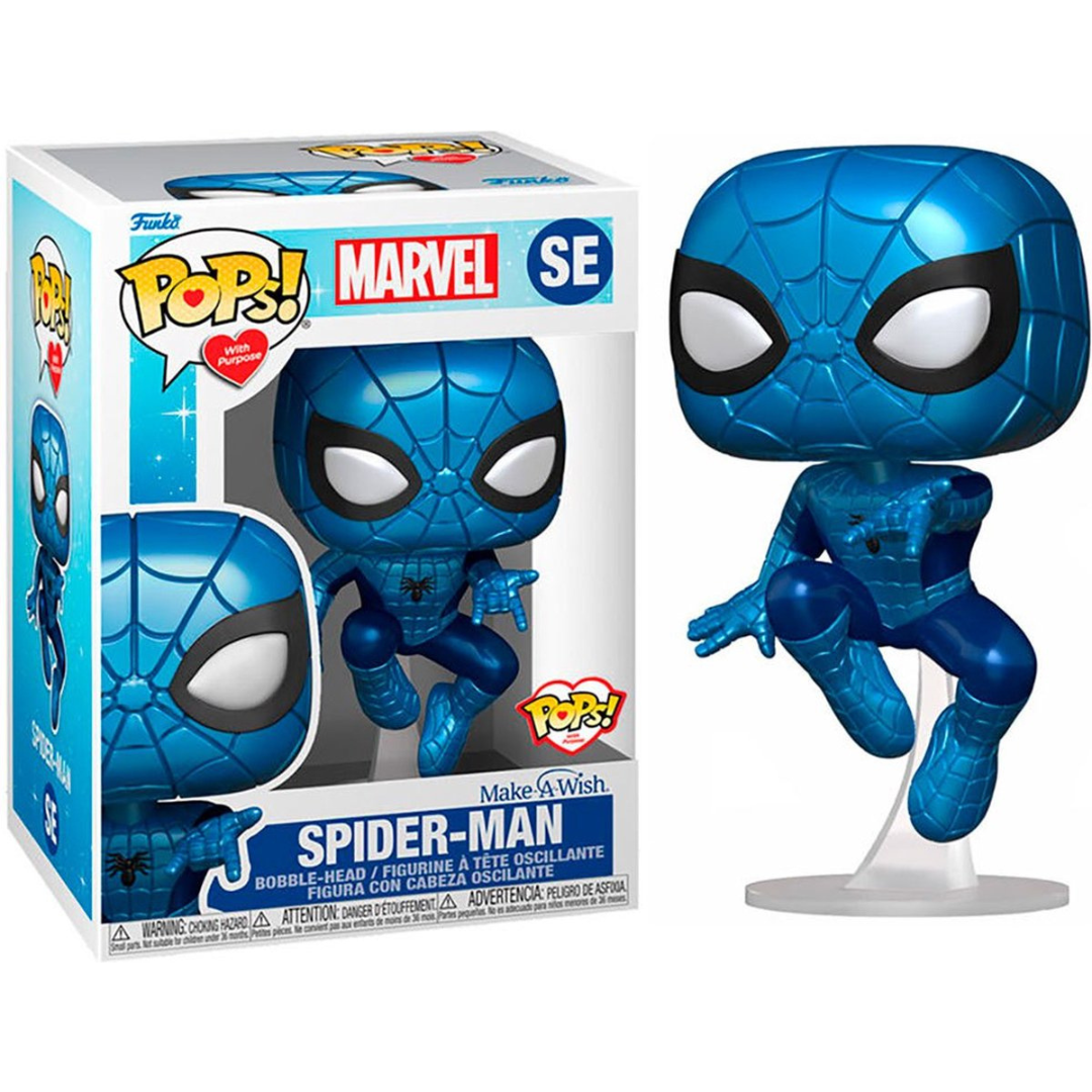 Funko Pop Marvel Spider-Man SE Make-A-Wish
