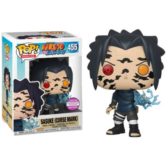 Funko Pop Anime Naruto Shippuden  Sasuke (Curse Mark) 455 Limited Convention Exclusive