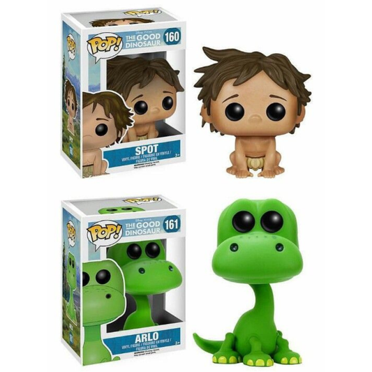Funko Pop! Disney The Good Dinosaur Spot 160, Arlo 161