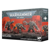 GAMES WORKSHOP WARHAMMER 40,000 40K CHAOS SPACE MARINES: MUTILATORS