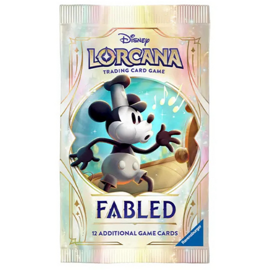 DISNEY LORCANA SET 9 FABLED BOOSTER PACK - 1 PACK