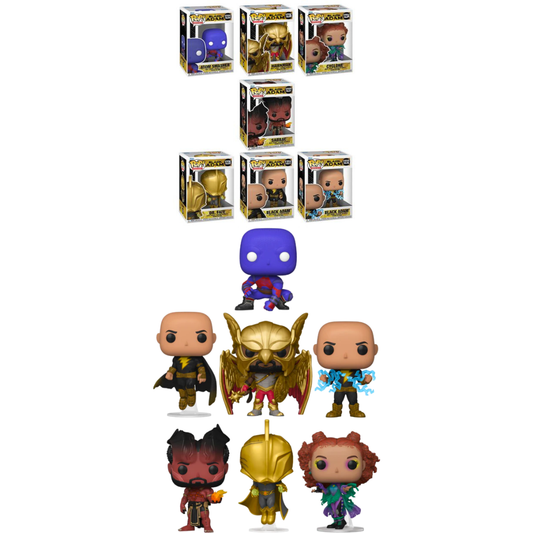 Funko Pop DC Comics Black Adam Movie SET of 7
