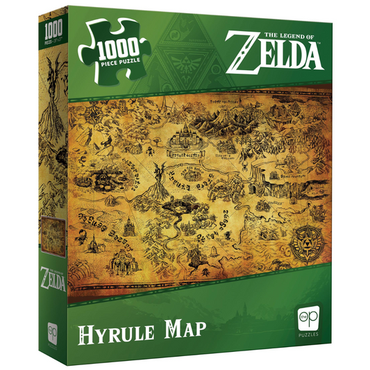 PUZZLE 1000pc ZELDA HYRULE MAP