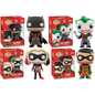 Funko Pop! DC Comics Imperial Palace SET of 4 Batman, Joker, Harley Quinn, Robin