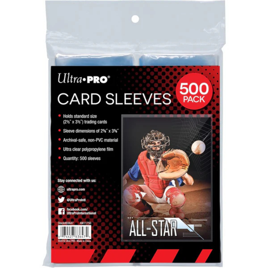 ULTRA PRO CARD SLEEVES STOR SAFE 0500ct