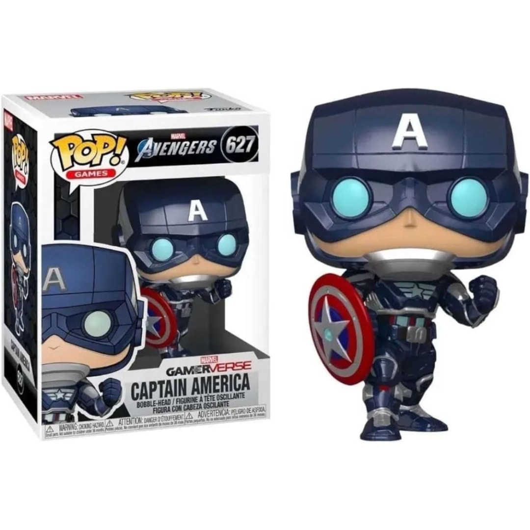 Funko Pop Marvel Avengers Captain America 627 Gameverse