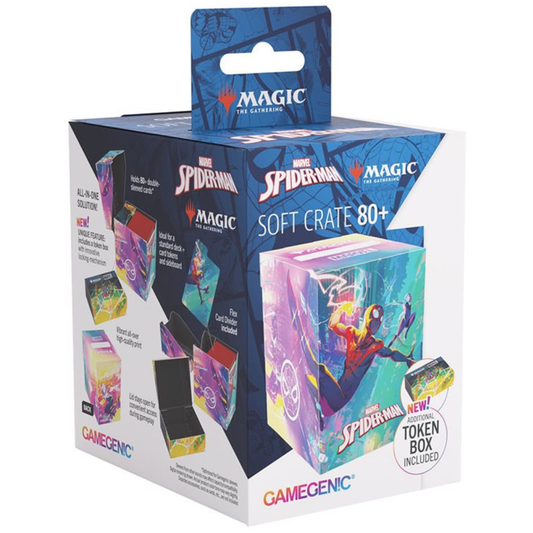Deck Box: Magic: The Gathering - Marvel's Spider -Man: Soft Crate: Spider-Man/Spider-Gwen