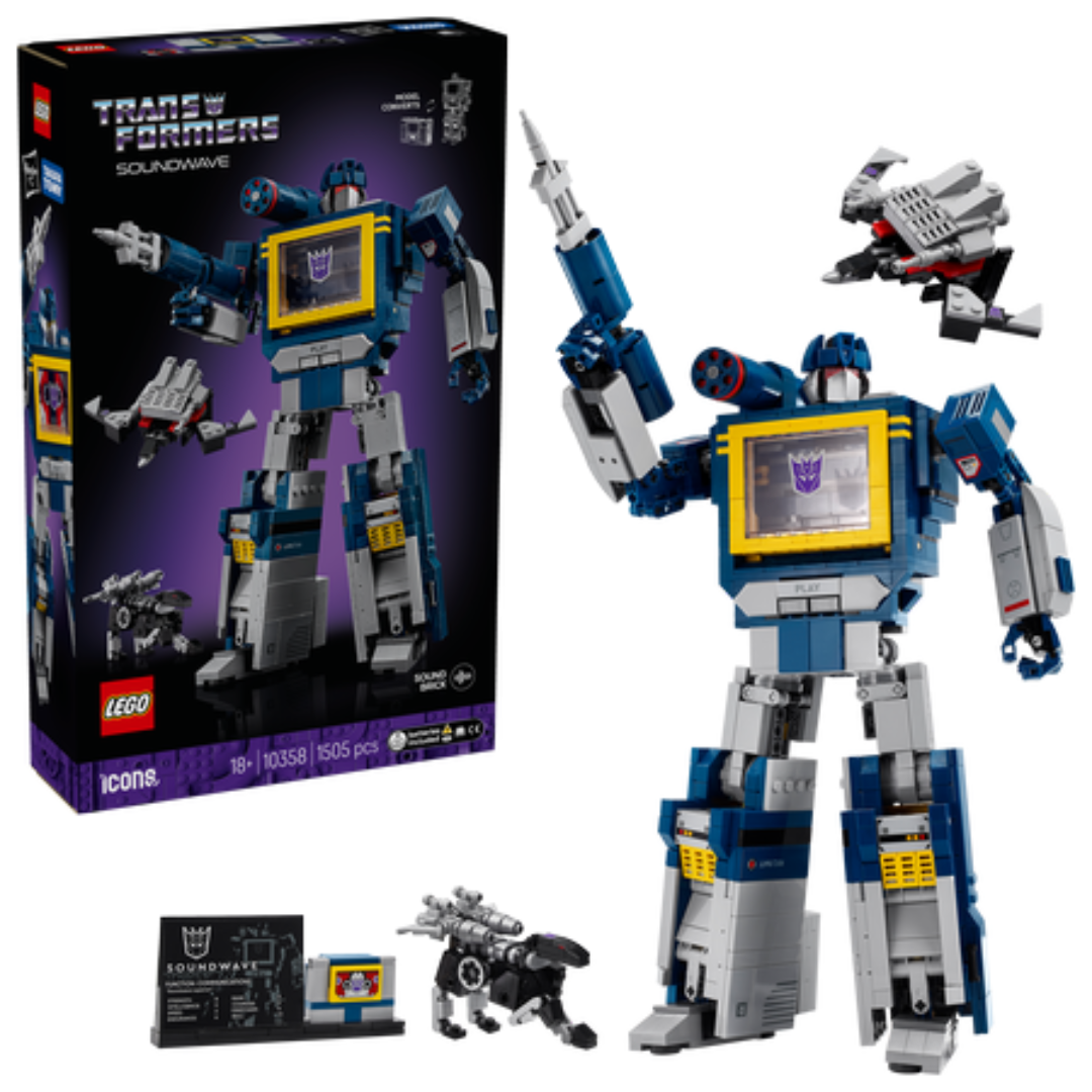 LEGO 10358 Transformers: Soundwave