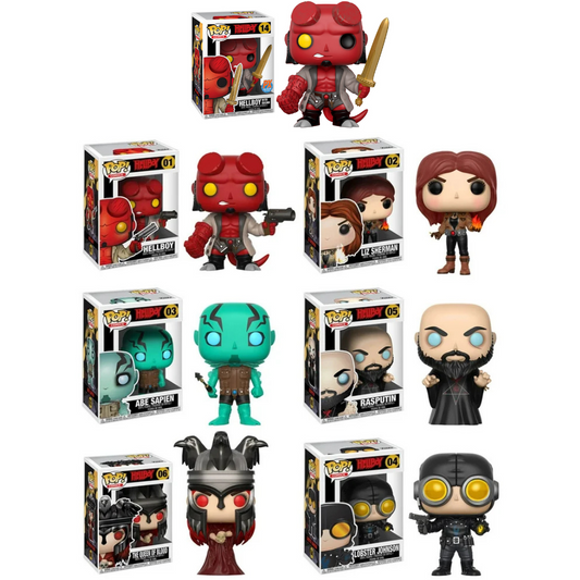 Funko Pop Comic Hellboy - Set of 7