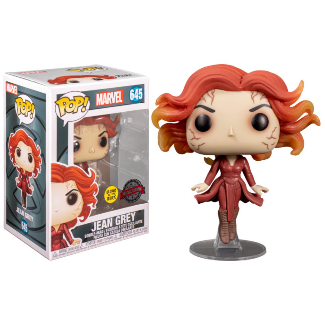 Funko Pop! Marvel Jean Grey 645 Special Edition GITD