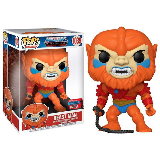 Funko Pop Master of the Universe MOTU Jumbo Beast Man 1039 2020 Fall Convention Exclusive