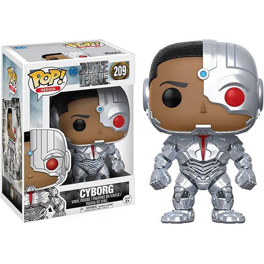 Funko Pop DC Comics Justice League Cyborg 209
